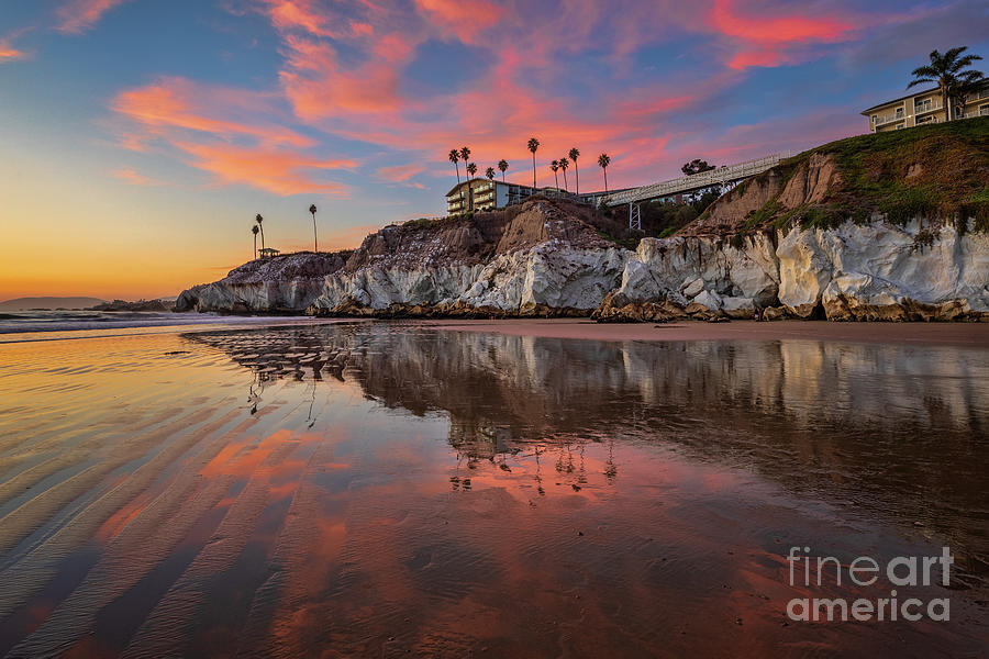 Pismo Beach Sunset Photograph by Mimi Ditchie