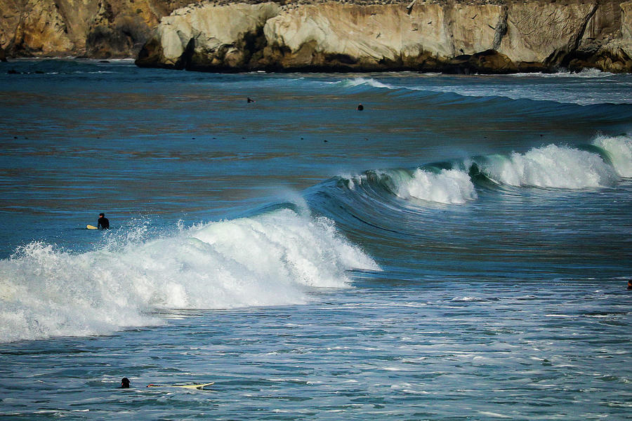 Pismo Beach Waves Photograph by Janine Williams Pixels
