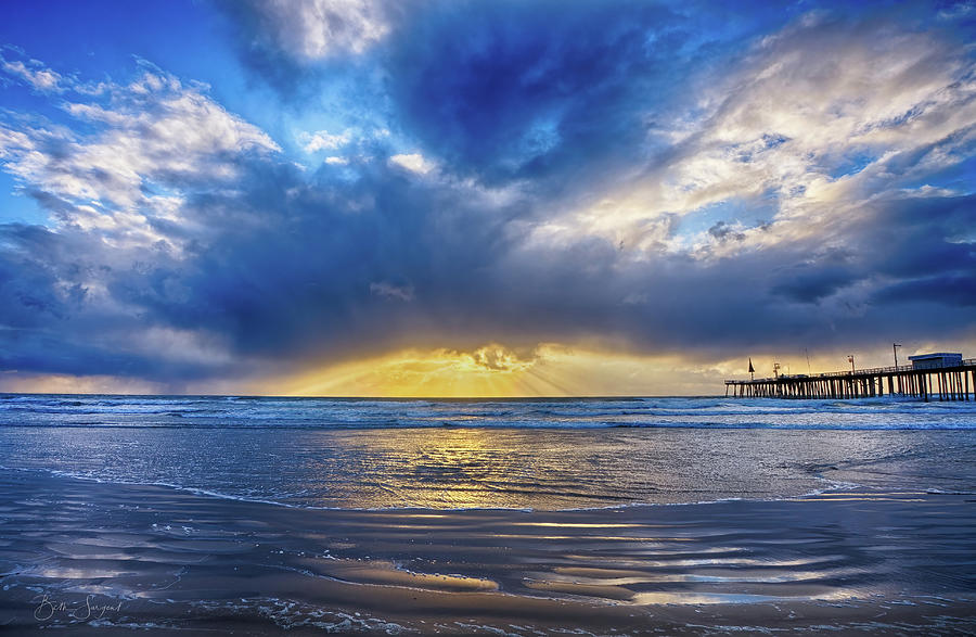 Pismo Storm Photograph by Beth Sargent
