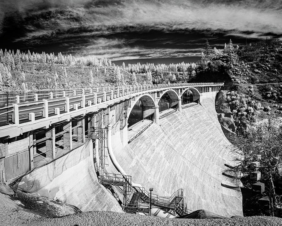 Pit 3 in Infrared Photograph by Mike Lee