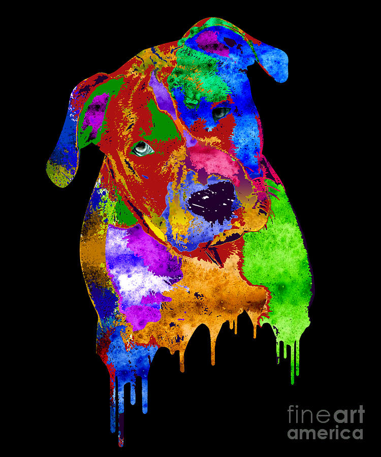 Funny Pitbull Advocate Dog Dont Judge My Pitbull graphic Spiral Notebook by  Ashley Osborne - Fine Art America