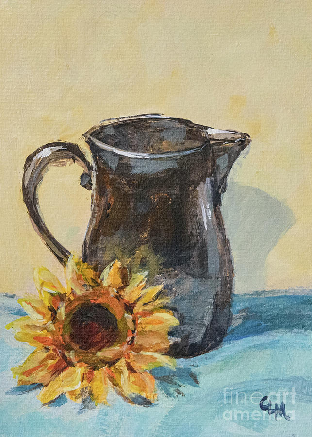 Pitcher This Painting by Cheryl McClure