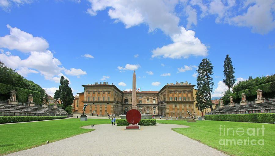 Pitti Palace Florence Italy 0178 Photograph by Jack Schultz