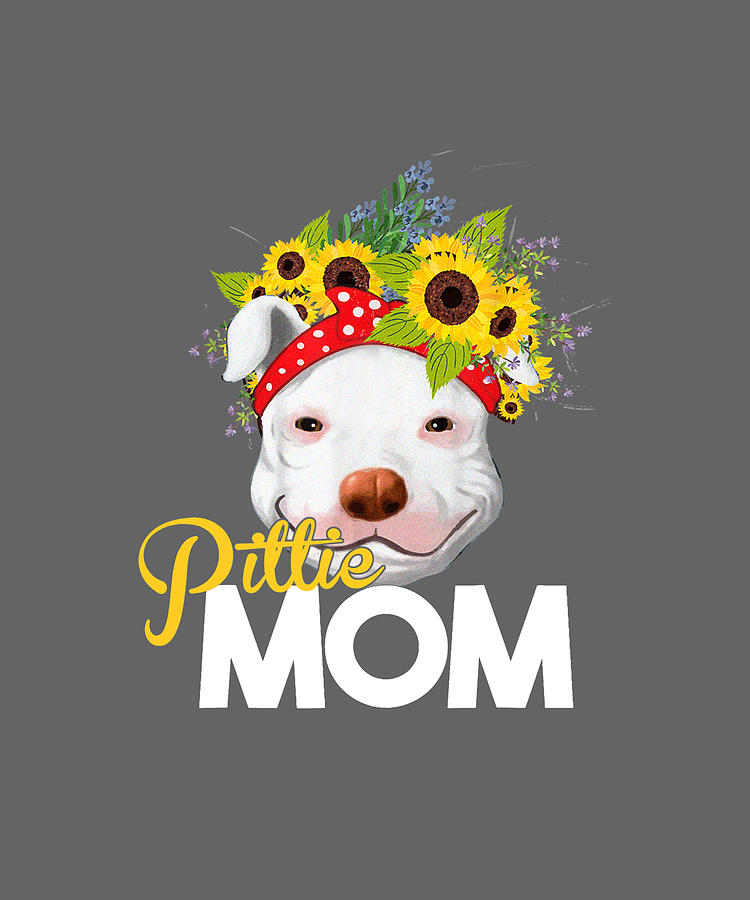 pittie mom shirt