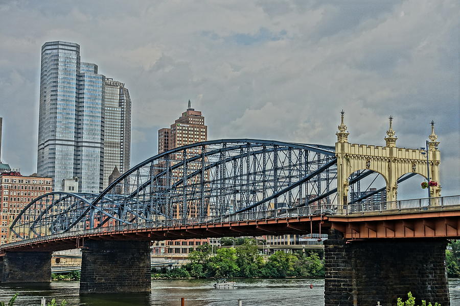 Pittsburgh bridge  Photograph by Patricia Caron