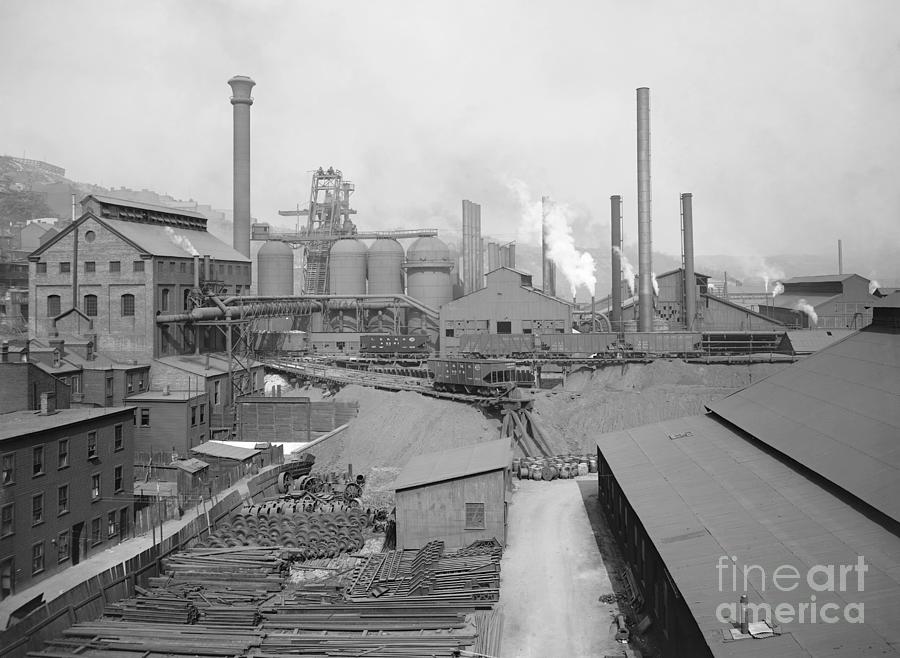 PITTSBURGH FACTORY, c1905 Photograph by Unknown