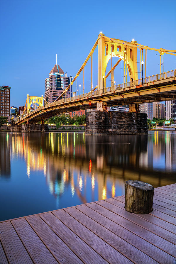 Pittsburgh From Along The Docks Of The Allegheny Photograph by Gregory Ballos