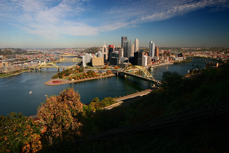 Pittsburgh in autumn Photograph by Photo ©Tan Yilmaz