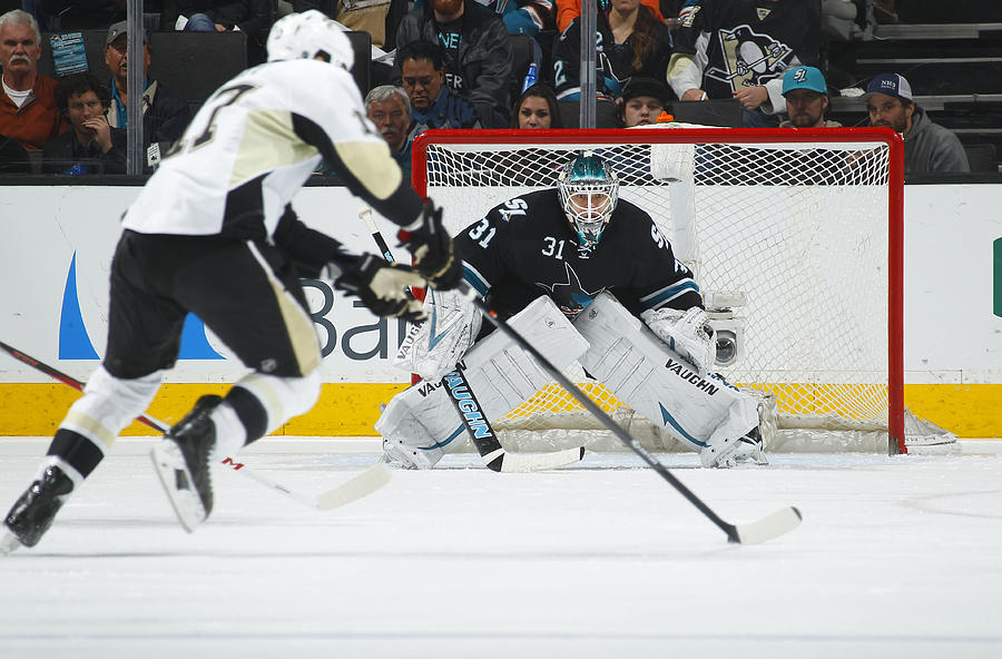 Pittsburgh Penguins v San Jose Sharks Photograph by Rocky W. Widner