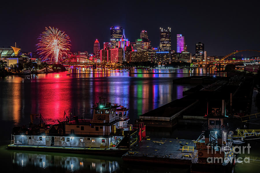 Pittsburgh Pirates Fireworks Photograph by Fort Frick Photography