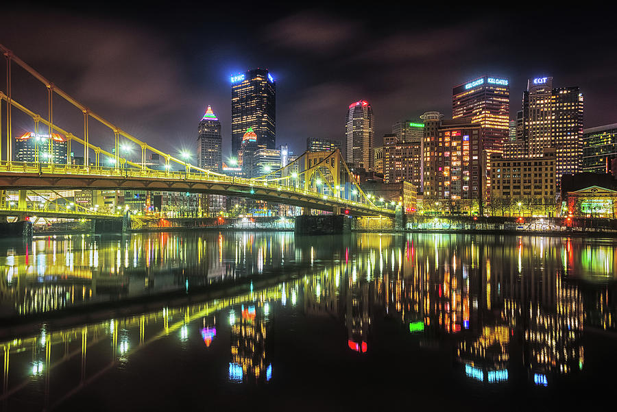 Pittsburgh Reflection 02 Photograph by Robert Fawcett