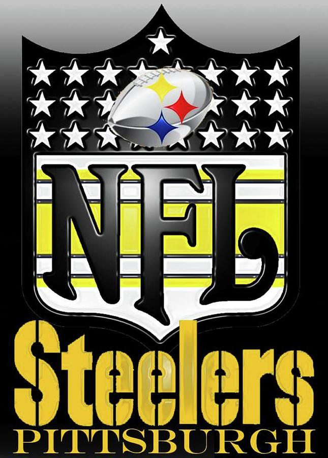 Pittsburgh Steelers Digital Art by Michael Stout