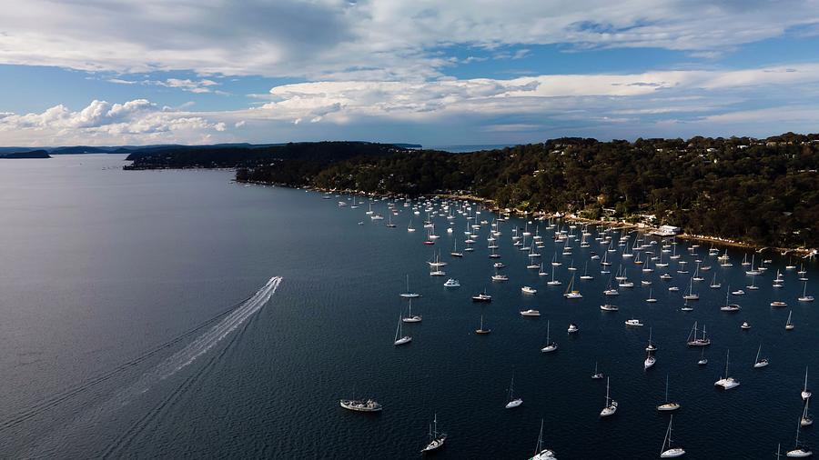 Pittwater From The Above Photograph by Andre Petrov