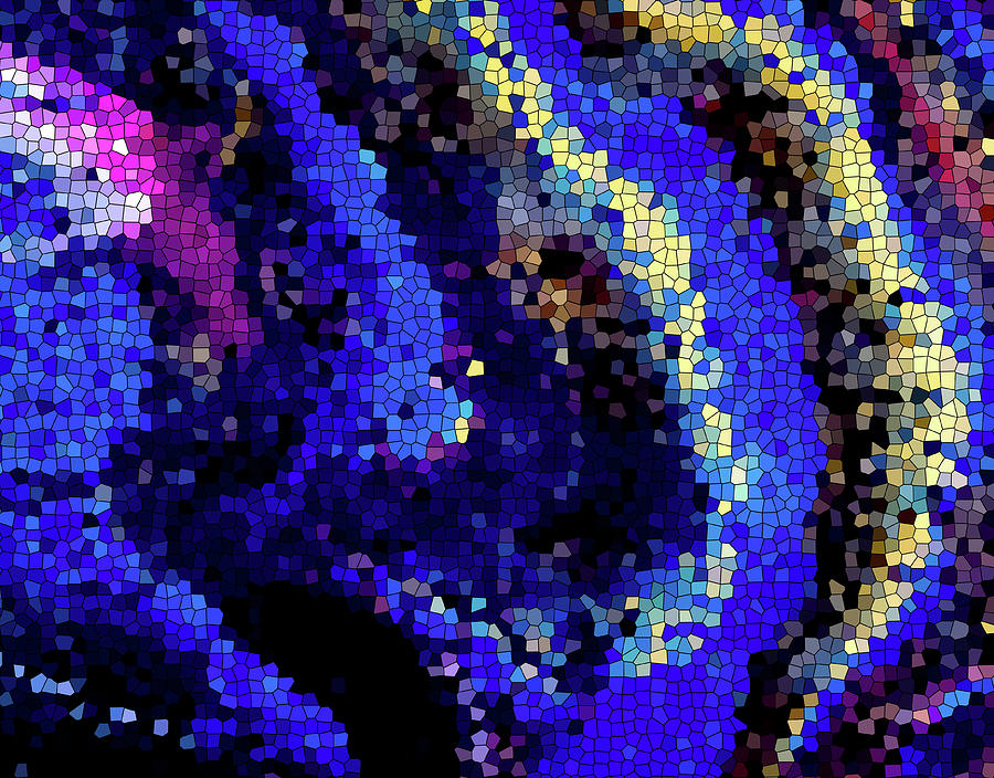 Pixel Galaxy Digital Art