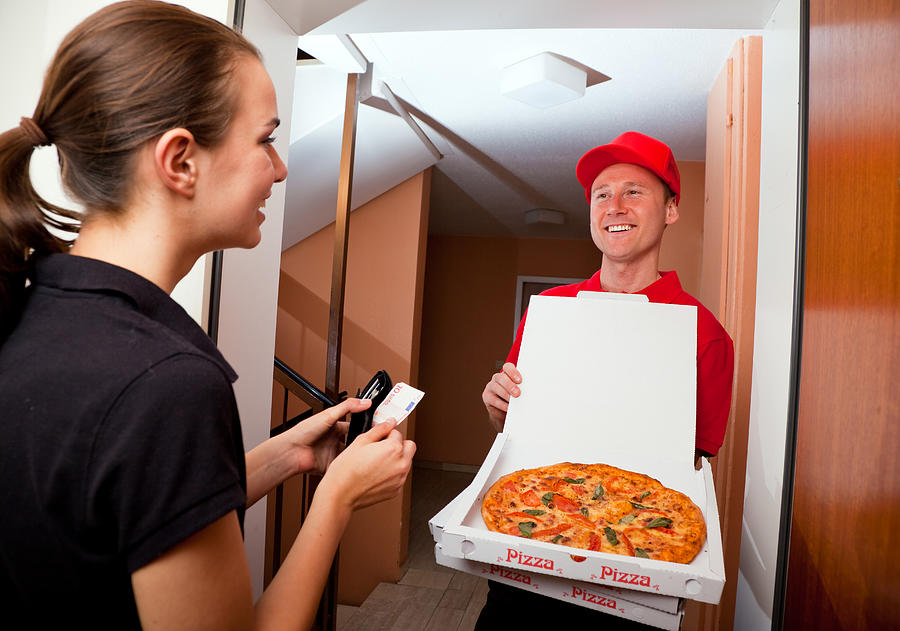 Pizza Delivery Photograph by Nullplus