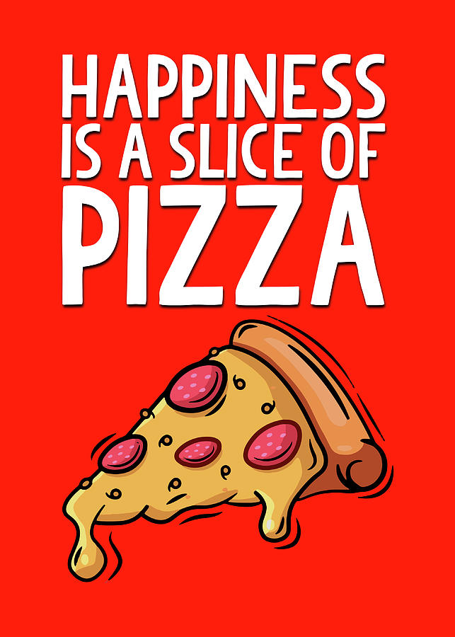 Pizza Wall Art Decor Digital Art By Sabrina Weinrich - Pixels