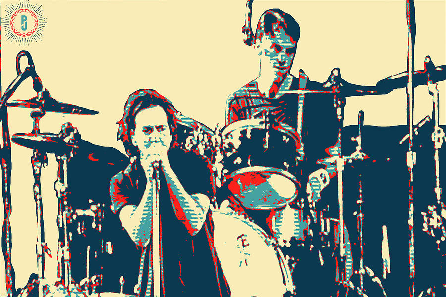 Pearl Jam Digital Art - PJ by Robert Barsby