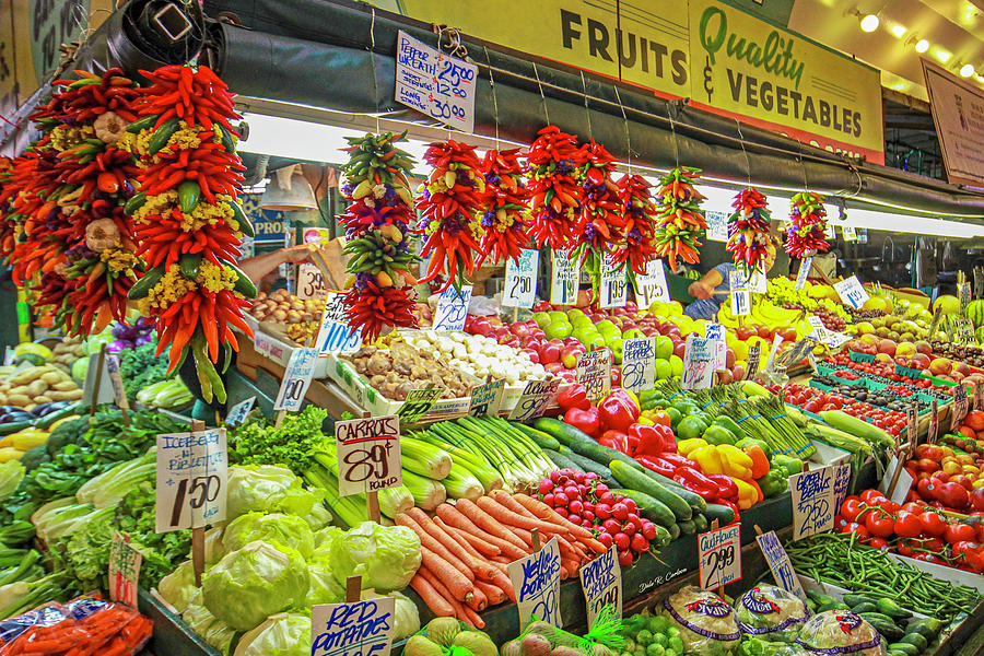 Pike Place Market Photograph by Dale R Carlson