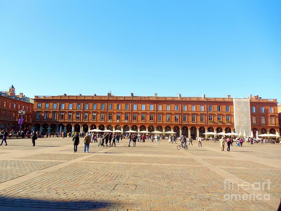 Place du Capitole Photograph by Aisha Isabelle