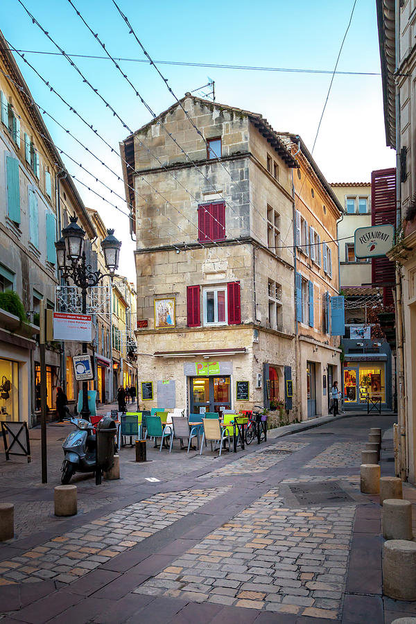 Place Saint Roch - Arles Photograph by W Chris Fooshee