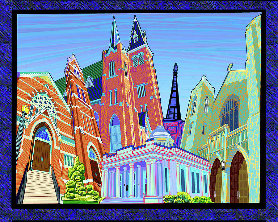 Places Of Worship 1 Digital Art by Rod Whyte