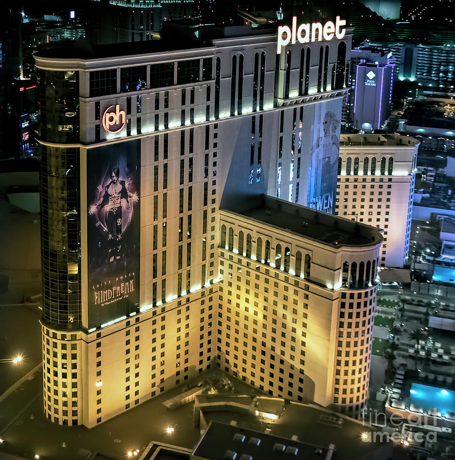 Planet Hollywood Las Vegas Resort and Casino in Las Vegas Nevada Photograph by David Oppenheimer