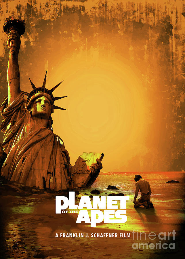 Planet Of The Apes Digital Art - Planet Of The Apes by Bo Kev