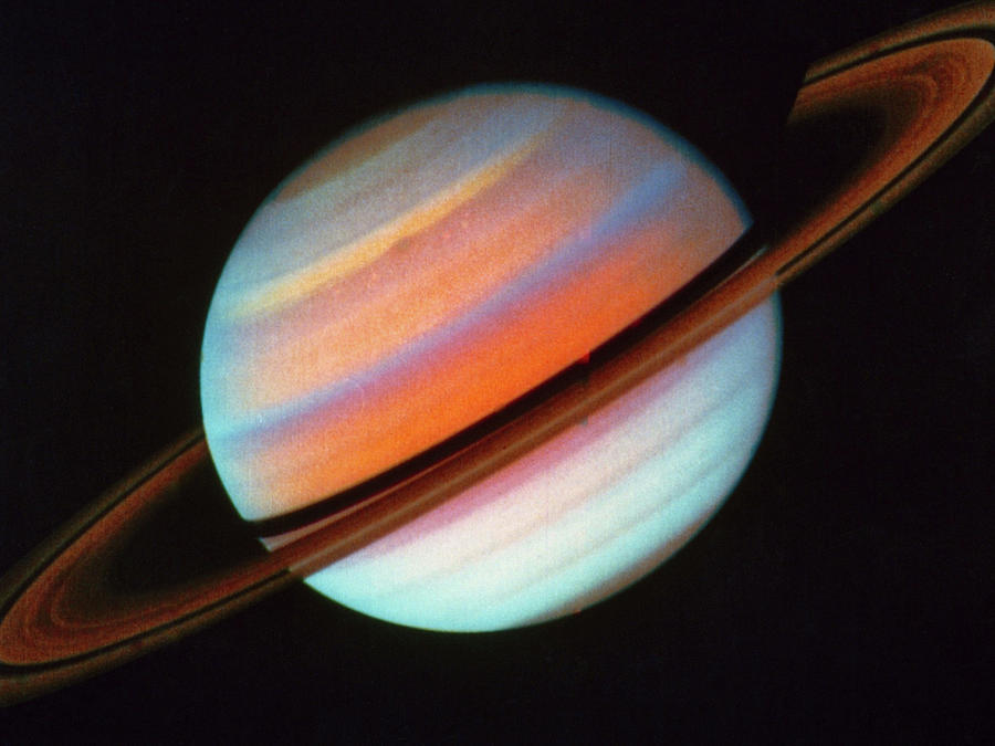 Planet Saturn v2 Photograph by Robert Banach