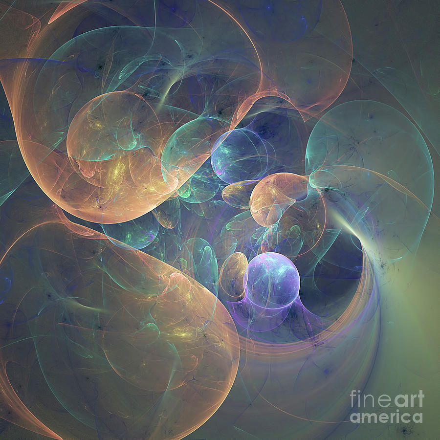 Planets of Light Digital Art by Elisabeth Lucas - Fine Art America