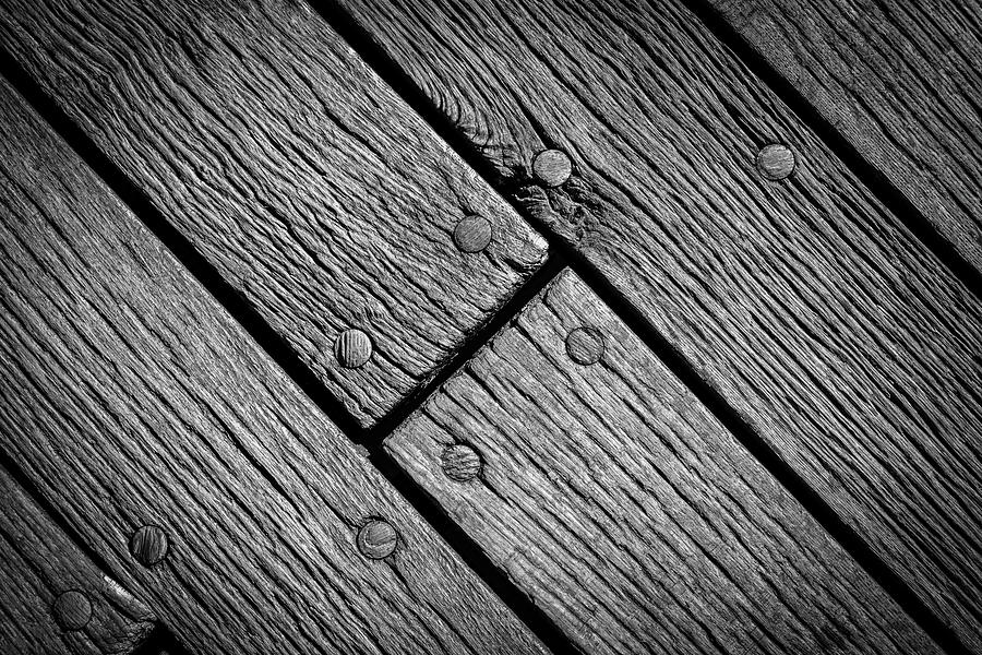 Planks Photograph by Nigel R Bell