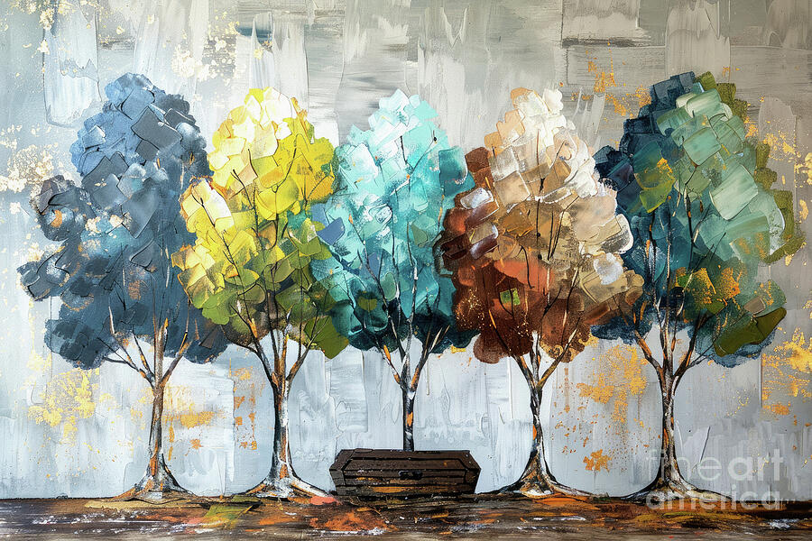 Plant A Tree Painting by Tina LeCour