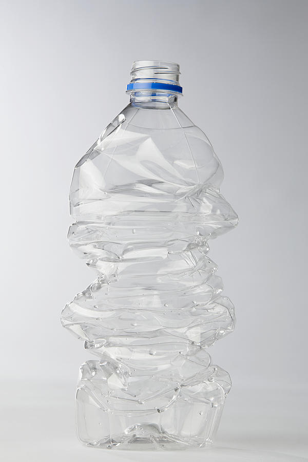 Plastic bottle Photograph by Image Source