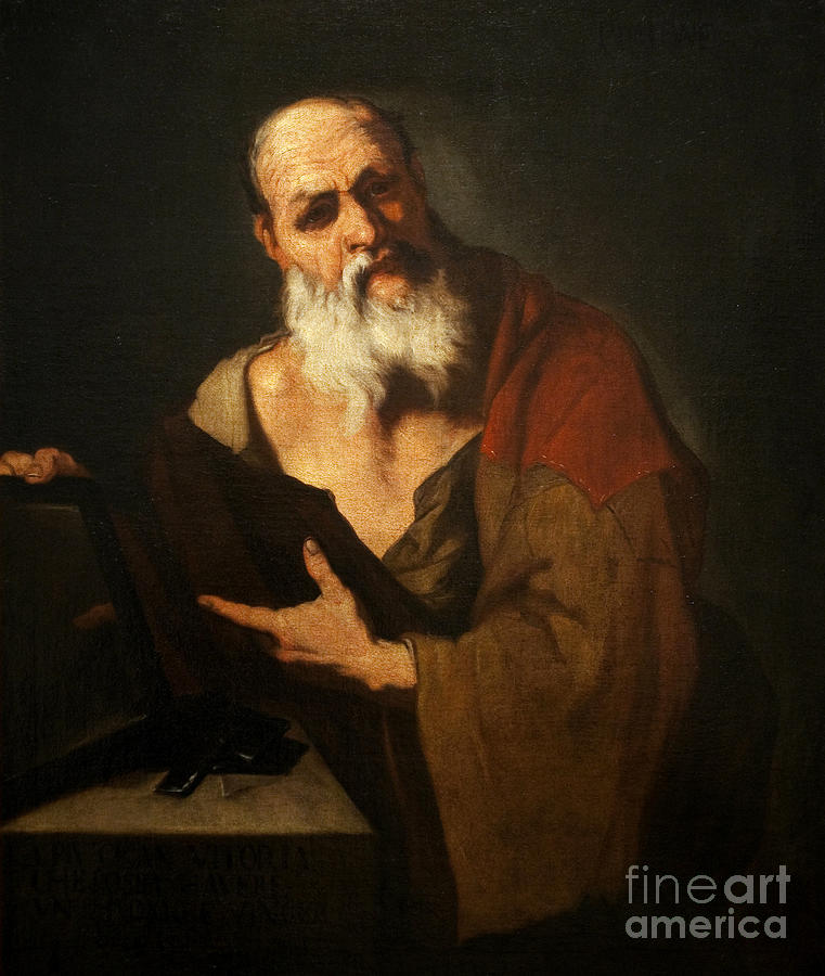 Plato By Luca Giordano Painting by Luca Giordano