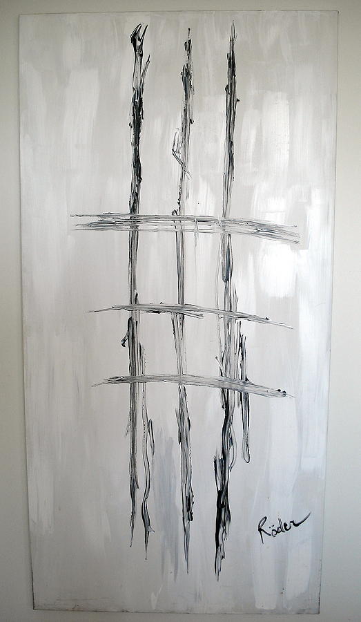 Play of Uncertainty Painting by Runhild Roeder