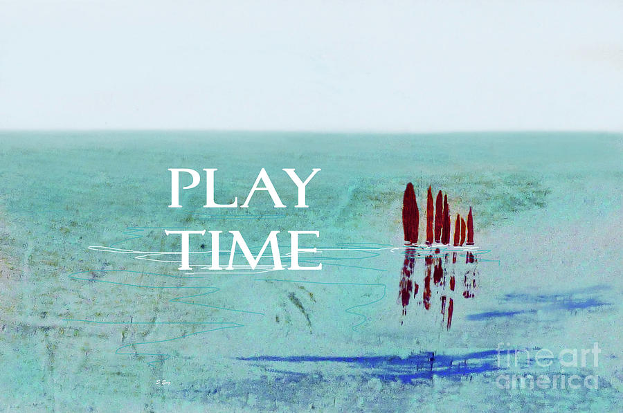Play Time Mixed Media by Sharon Williams Eng