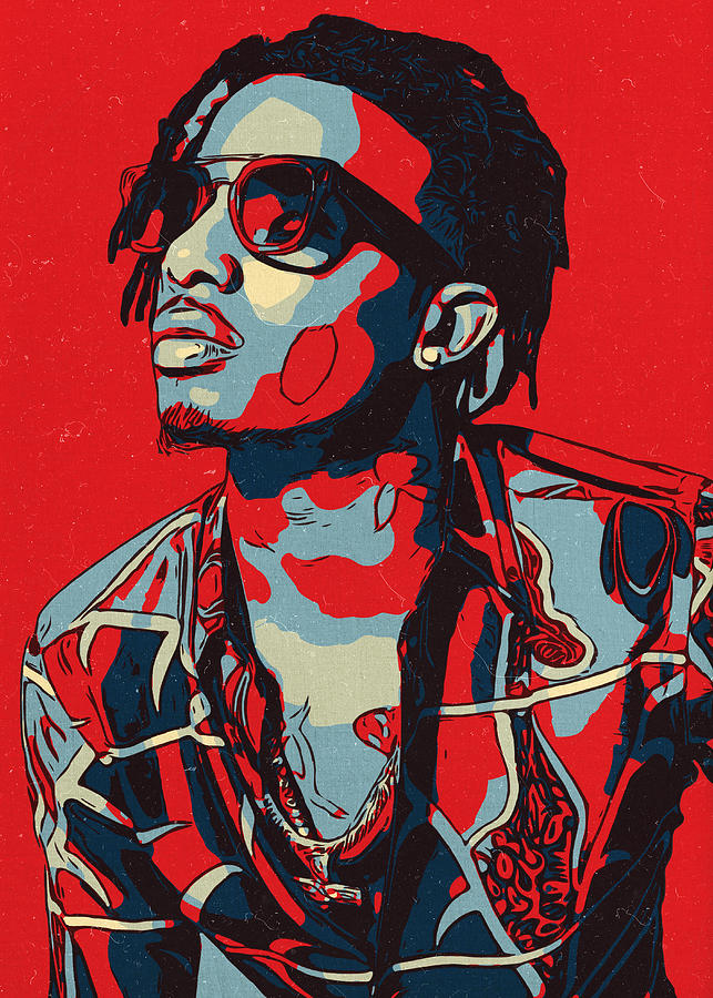 Playboi Carti ArtworkPlayboi Carti 02 Digital Art by TheArtGhost