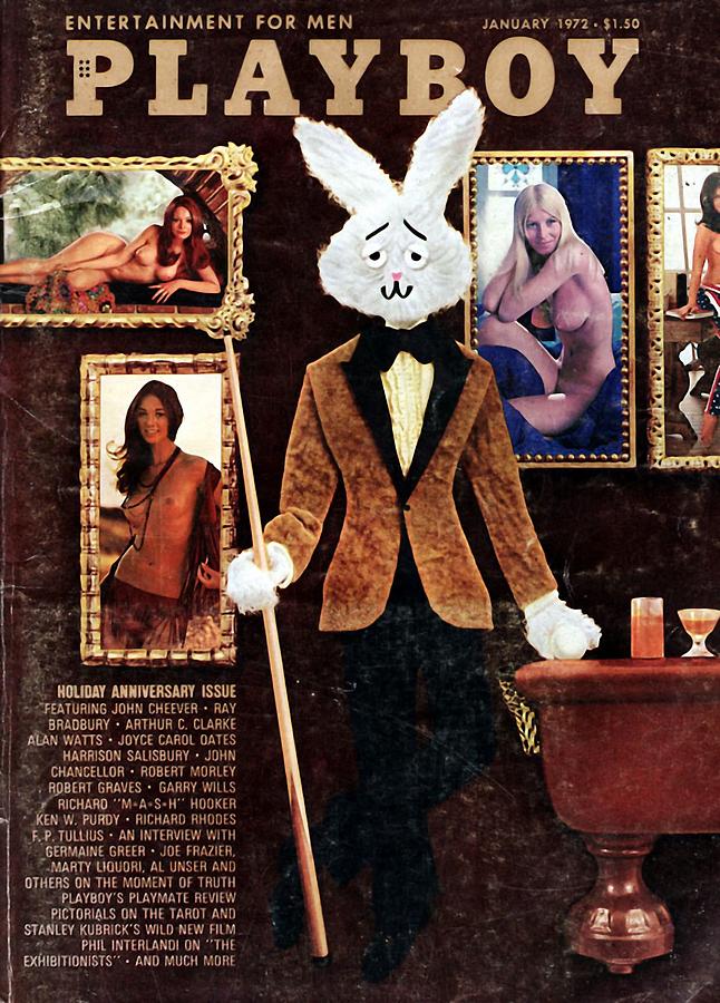 playboy magazine cover wall art