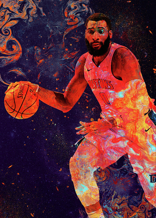 Player Art Andre Drummond Andredrummond Andre Jamal Drummond Andre ...