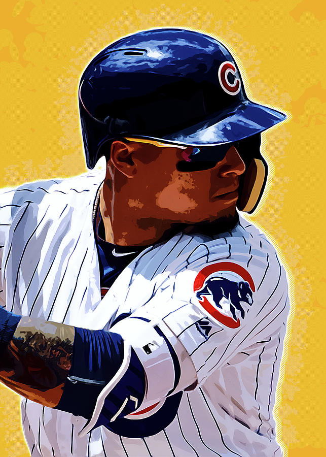 MLB Javier Baez Javier Baez Javier Baezchicago Cubs Chicagocubs Digital Art  by Wrenn Huber - Pixels