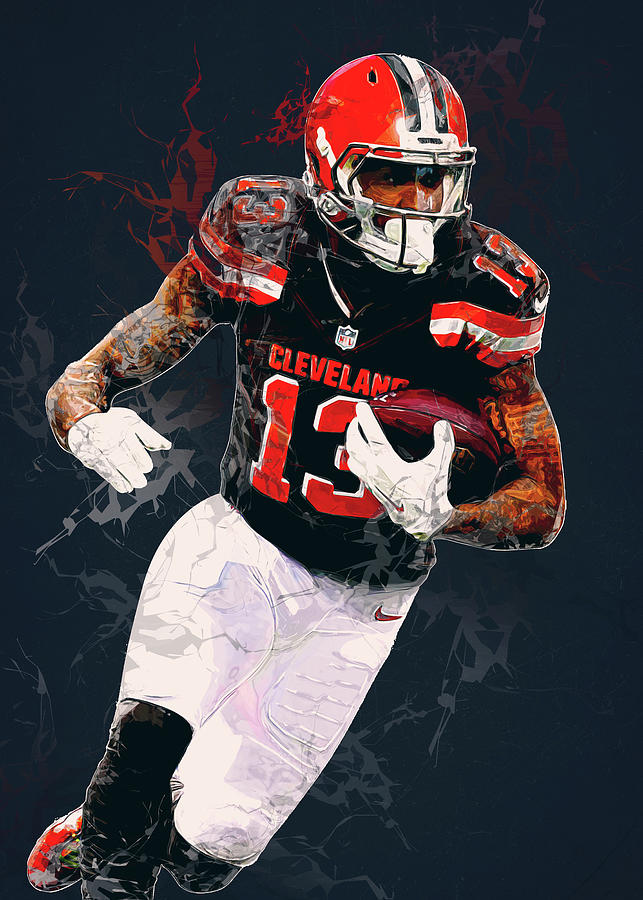 Odell Beckham Jr Poster by My Inspiration - Pixels Merch