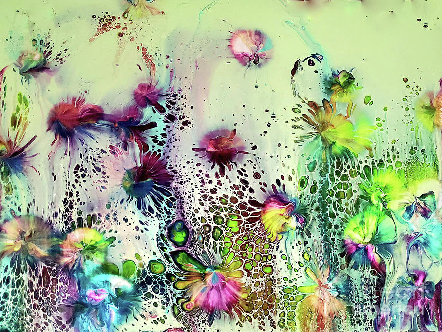 Playground for Mother Natures Creatures Painting by Zan Savage Playground for Mother Natures Creatures Painting by Zan Savage