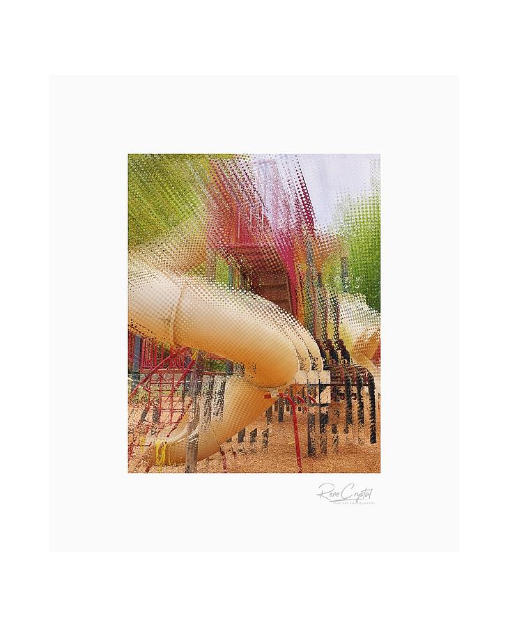 Playground Gone Abstract Photograph by Rene Crystal