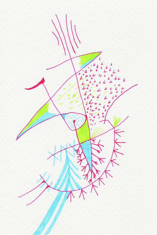 Lines Drawing - Playground - #ss14dw072 by Satomi Sugimoto Lines Drawing - Playground - #ss14dw072 by Satomi Sugimoto