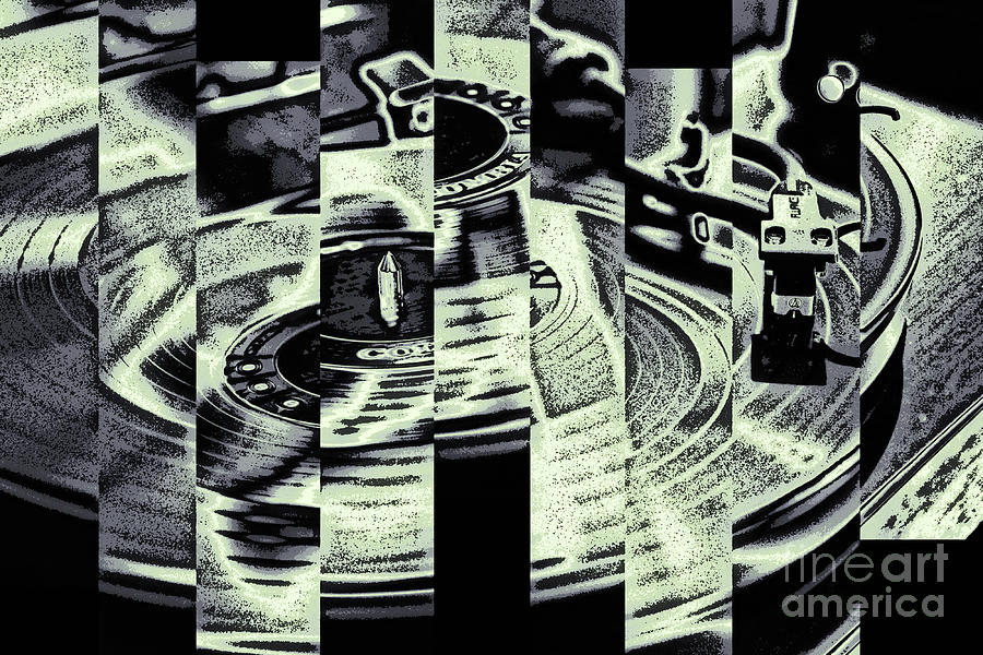 Playing Records Digital Art by Phil Perkins
