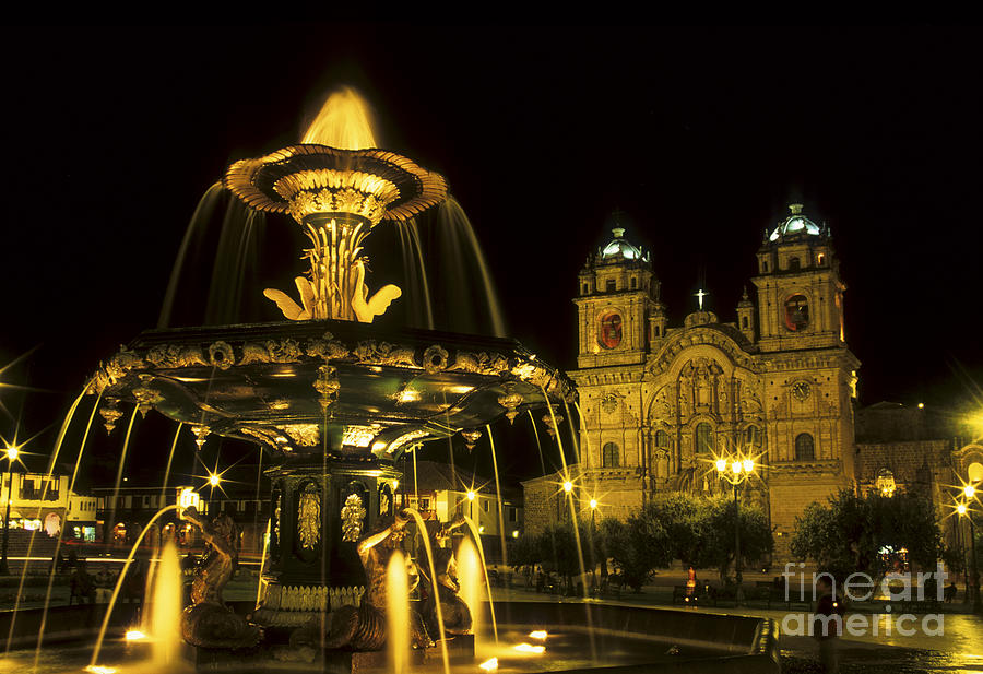 Plaza de Armas Cusco Photograph by James Brunker