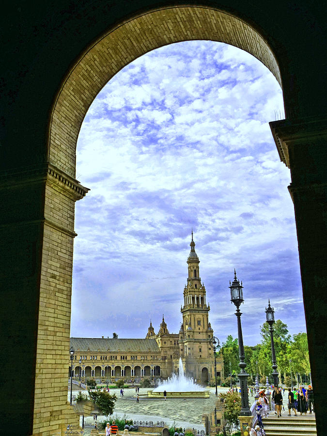Plaza De Espana 10 - Seville Photograph