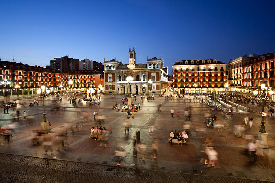 Plaza Mayor of Valladolid Photograph by Jesus Gonzalez