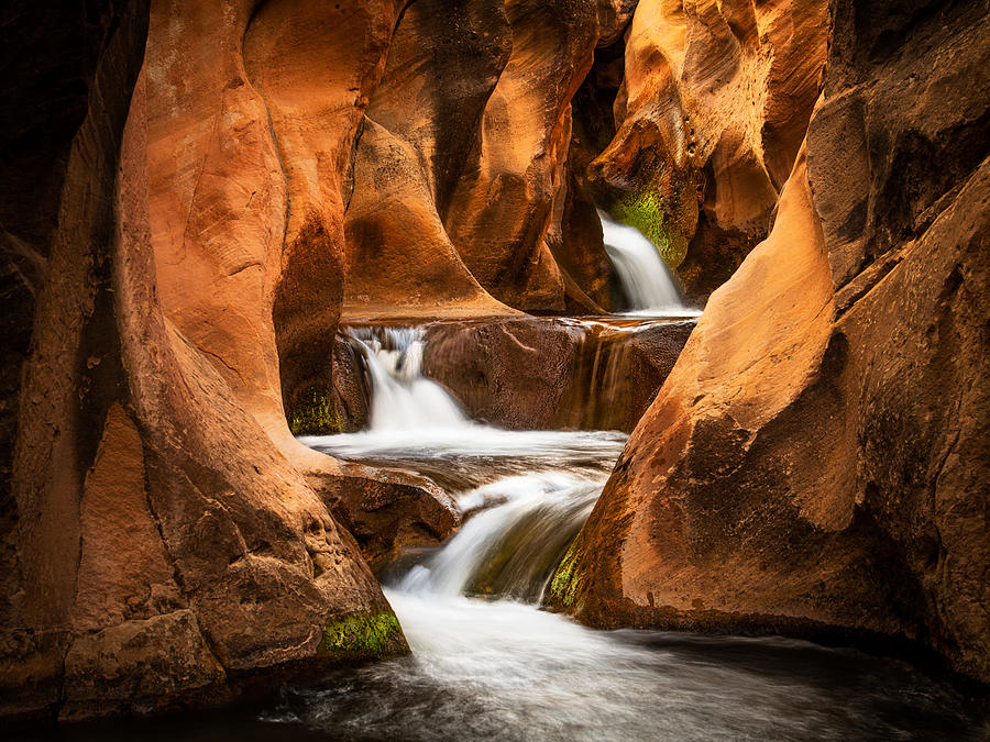 Waterfalls Photograph - Pleasant Creek by Peter Boehringer