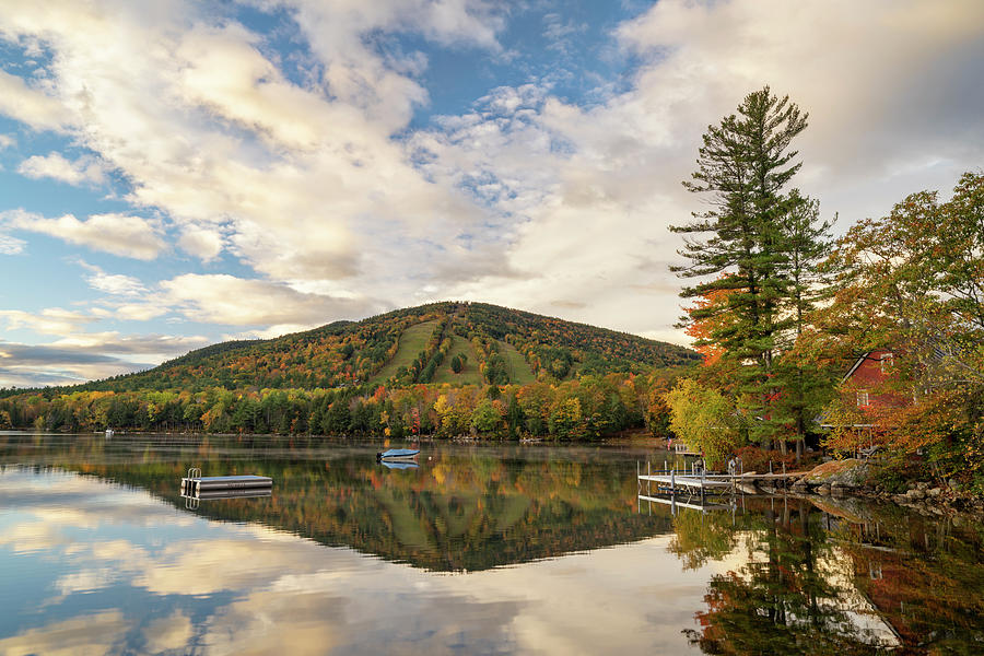 Pleasant Mountain Fall Photograph by Darylann Leonard Photography