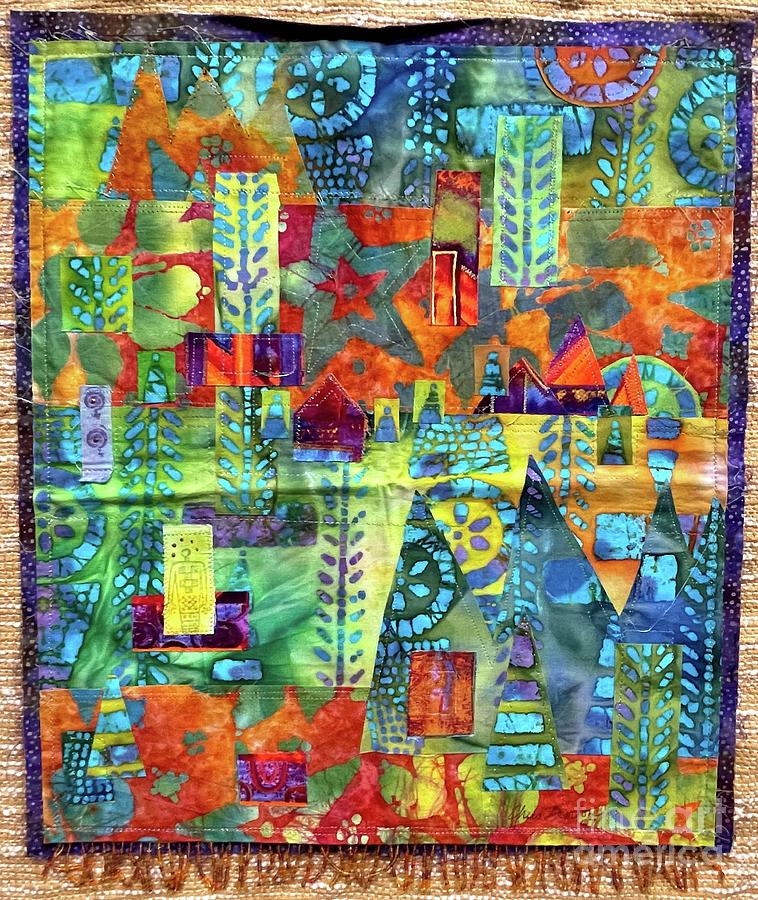 Pleasant Valley Sunday Tapestry - Textile by Chris Burton